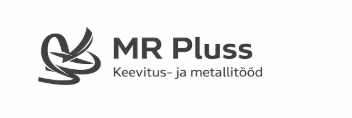 MR Pluss logo – keevitus ja metallitööd Tallinnas